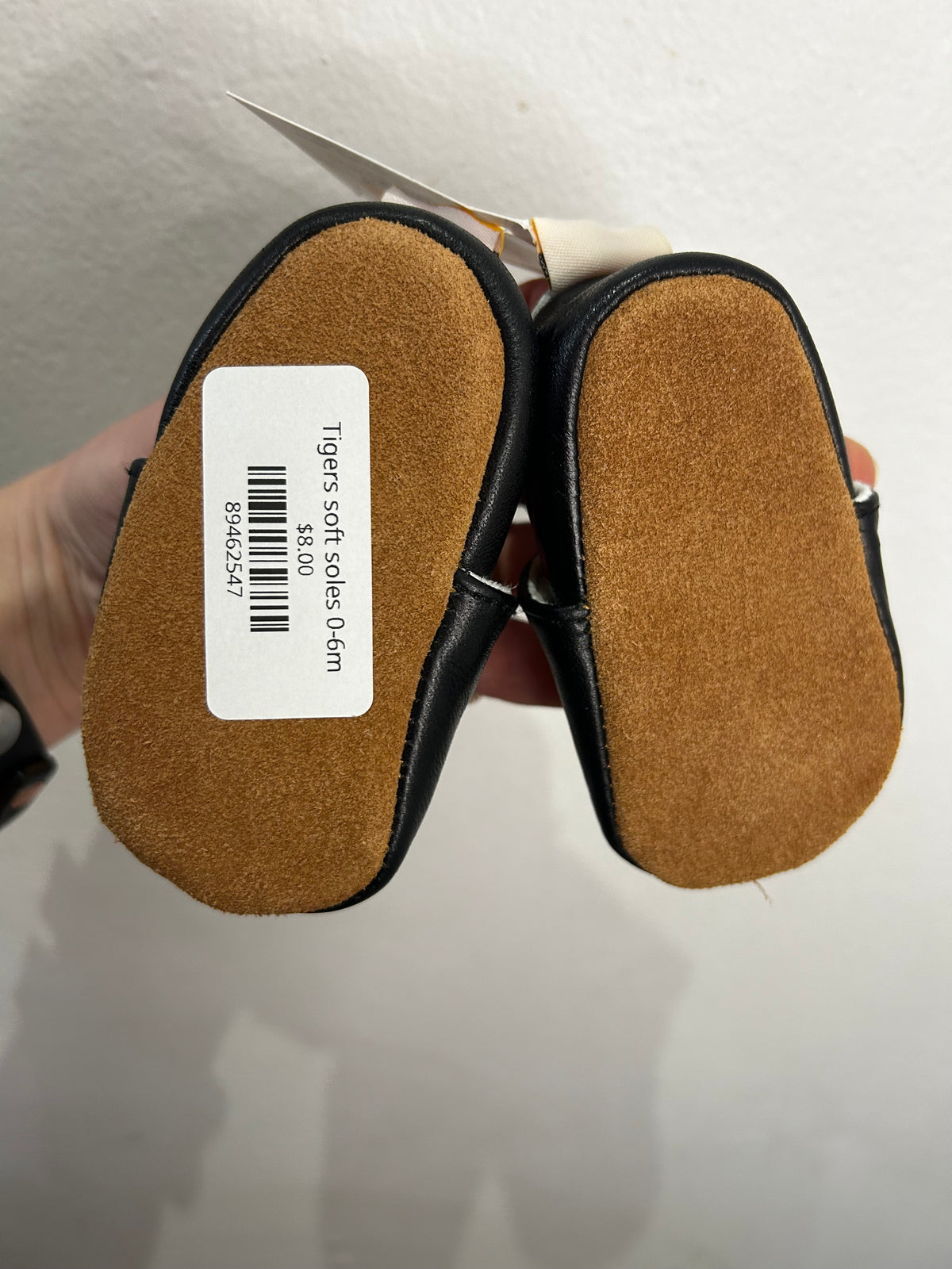 Tigers soft soles 0-6m