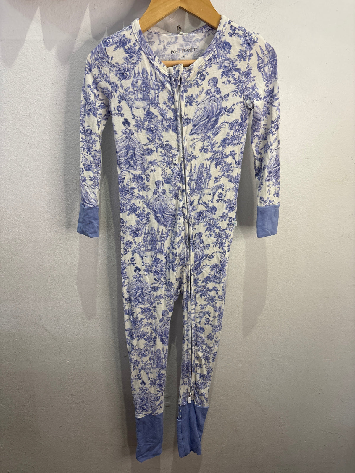 Posh Peanut blue sleeper 2y