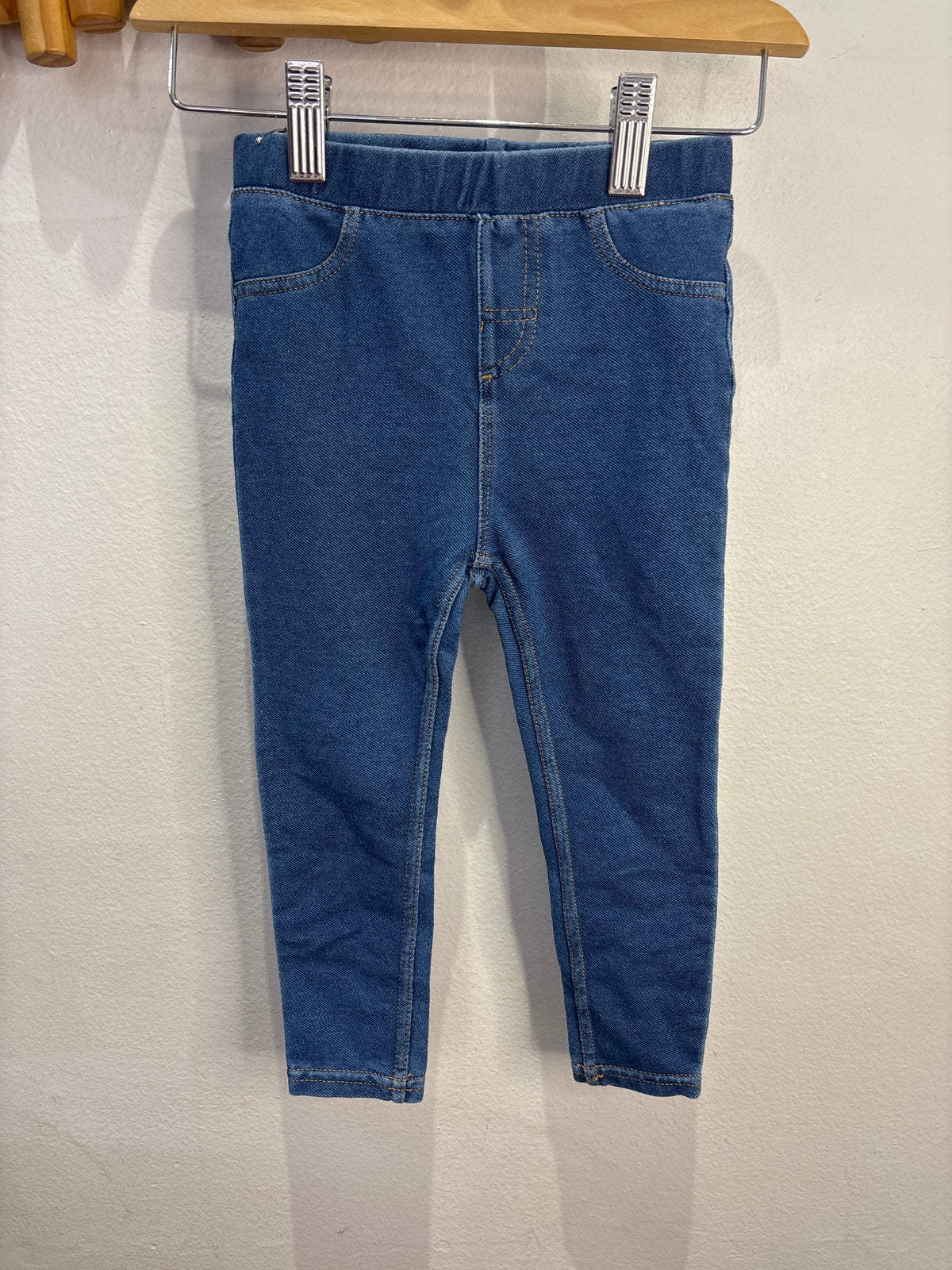 Indigo wash jeggings 18-24m