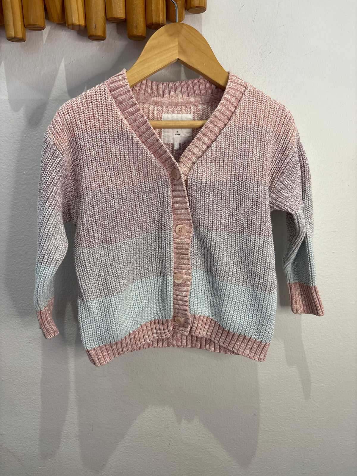 Hux pastel cardigan 2y