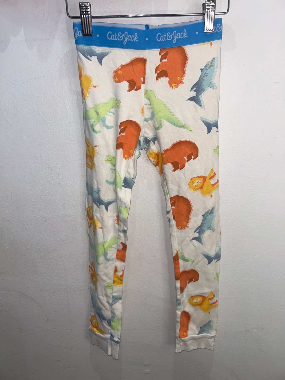 Animal stamps pyjamas 6y