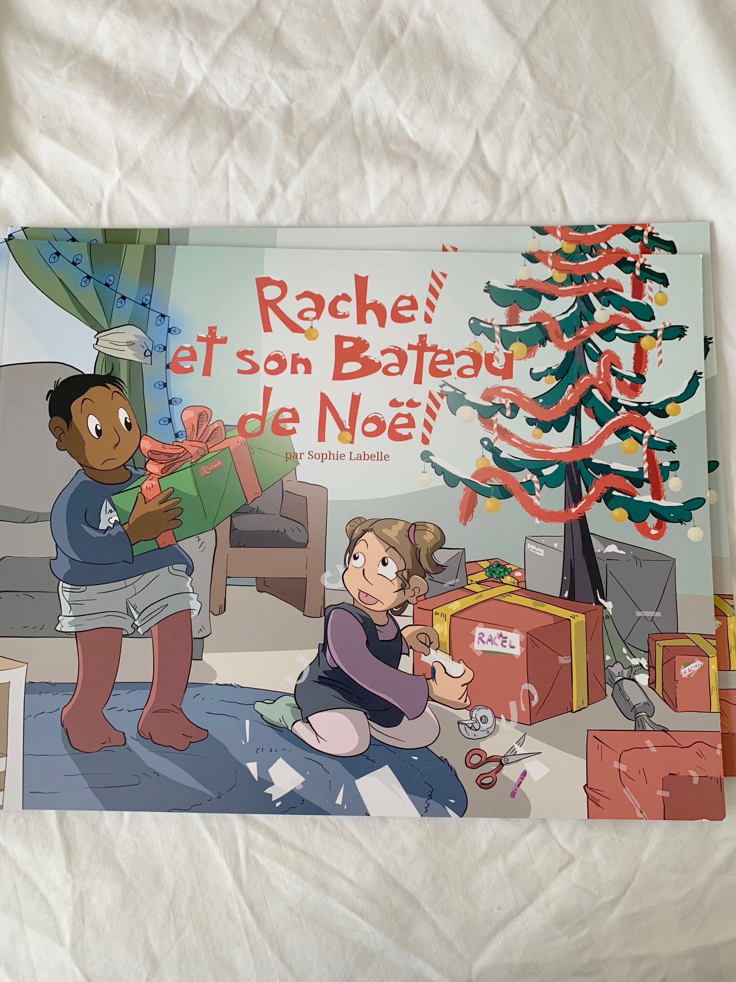Rachel et son Bateau de Noel by Sophie Labelle