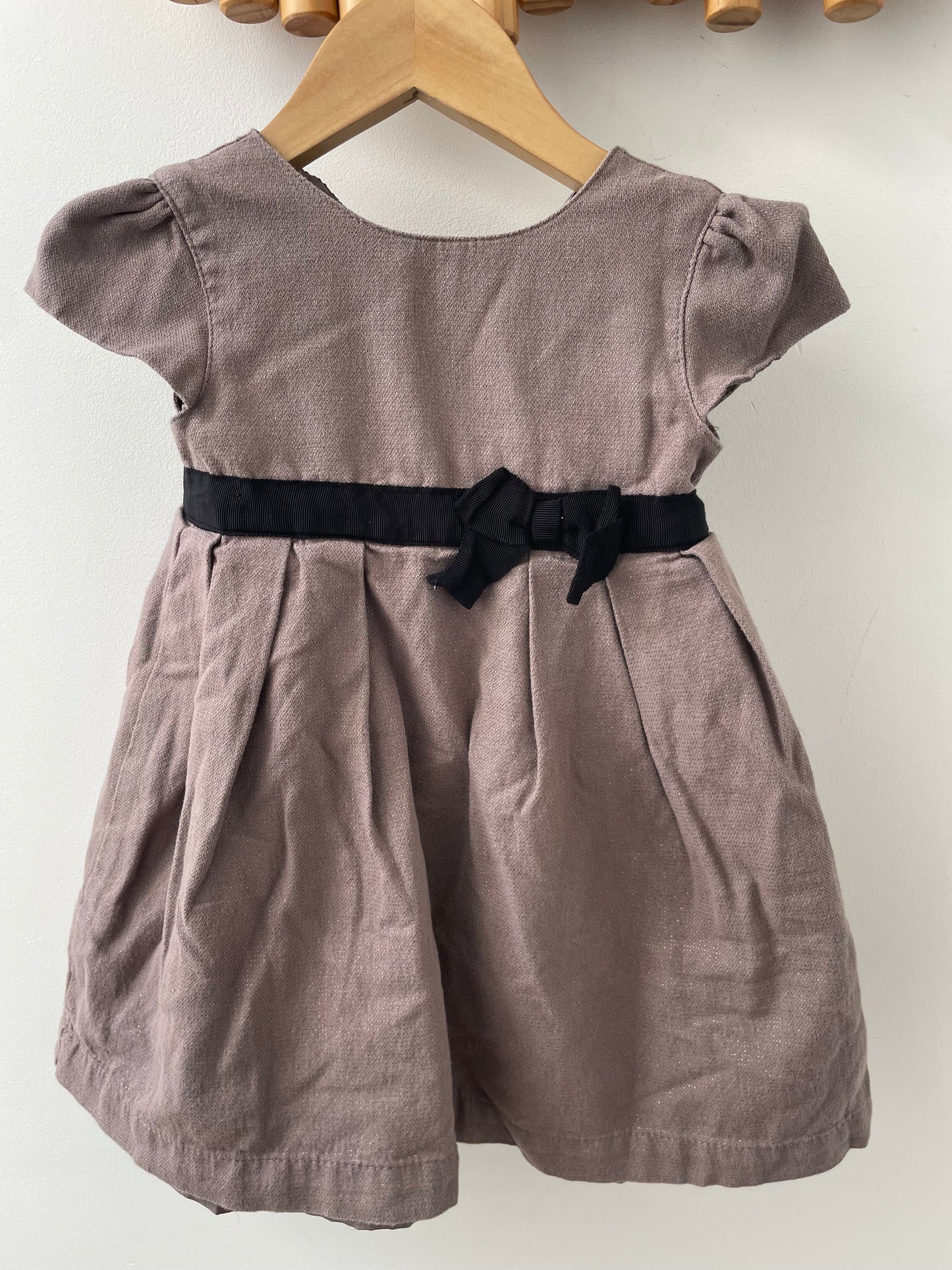 Sparkly mocha dress 18m